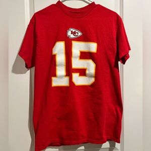 Patrick Mahomes NFL Red Team Apparel Shirt